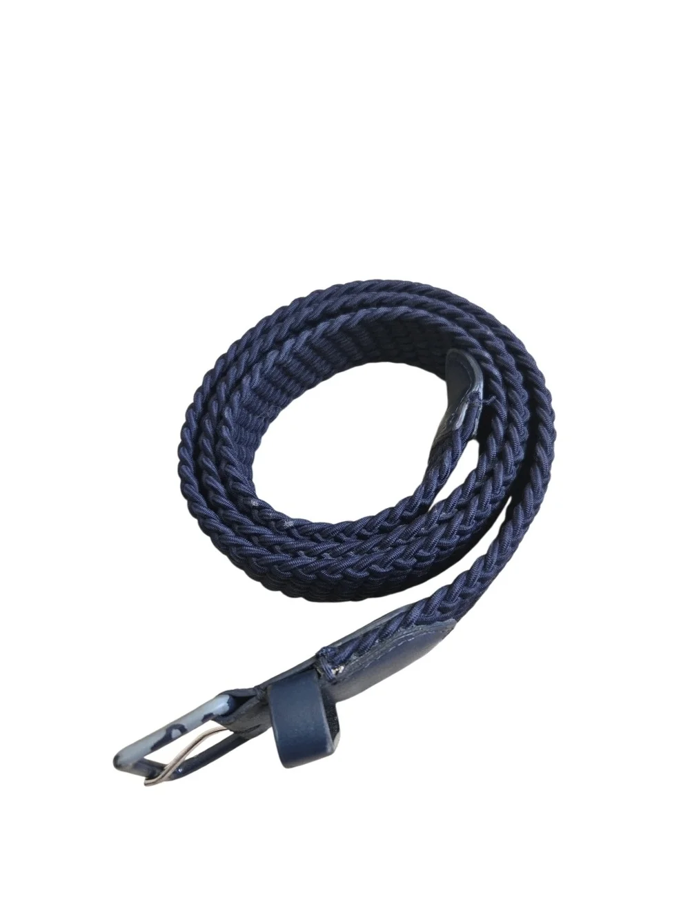 4/$15 Tommy Hilfiger Navy Braided Belt 37